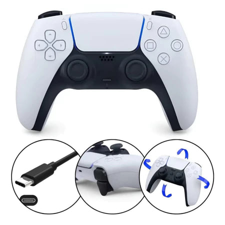 Controle Sem Fio Bluetooth Compatível com PS5, PS4, Smart TV, PC e Celular – Alta Performance e Versatilidade