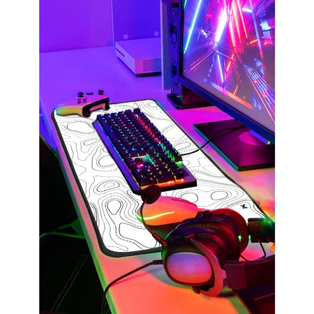 MousePad Gamer Pro Resumo | Assinatura da Série por THT | Bordas Costuradas Premium | Múltiplas Dimensões e Núcleos