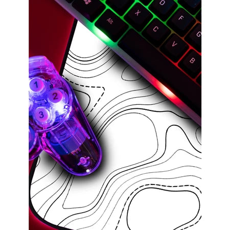 MousePad Gamer Pro Resumo | Assinatura da Série por THT | Bordas Costuradas Premium | Múltiplas Dimensões e Núcleos