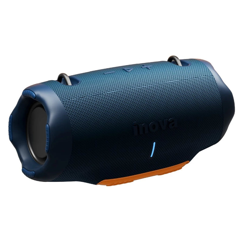 Caixa de Som Estéreo Inova TWS Party 16W – Bluetooth, À Prova D’Água IPX6, Som de Alta Fidelidade e Sem Fio